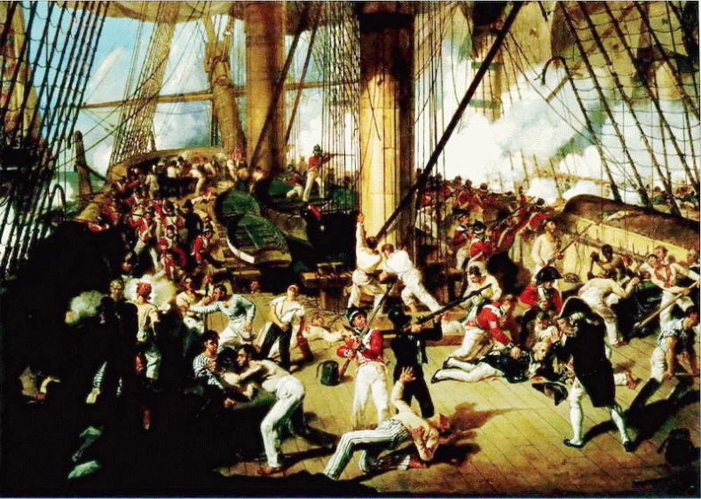 Иллюстрация к книге — Все переломные сражения парусного флота. От Великой Армады до Трафальгара [i_149.jpg]