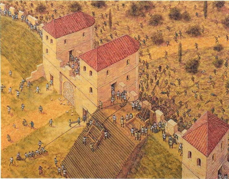 Иллюстрация к книге — Искусство осады. Знаменитые штурмы и осады античности [i_149.jpg]