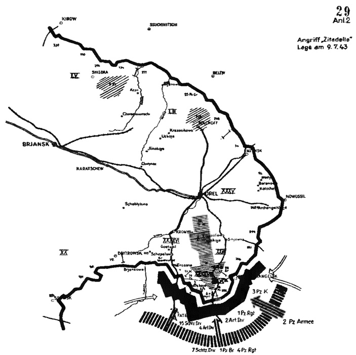 Иллюстрация к книге — Крупнейшее танковое сражение Великой Отечественной. Битва за Орел [i_018.jpg]