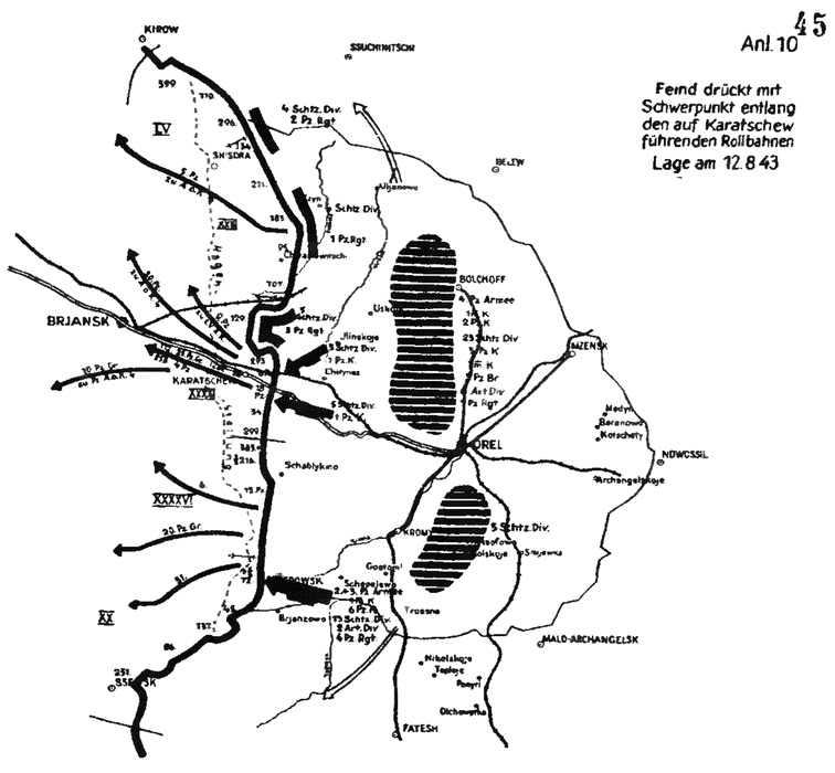 Иллюстрация к книге — Крупнейшее танковое сражение Великой Отечественной. Битва за Орел [i_026.jpg]