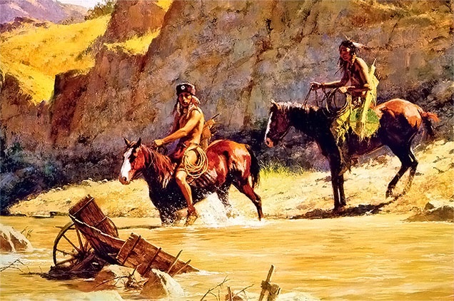 Иллюстрация к книге — Первая энциклопедия Дикого Запада - от A до Z [i_350.jpg]