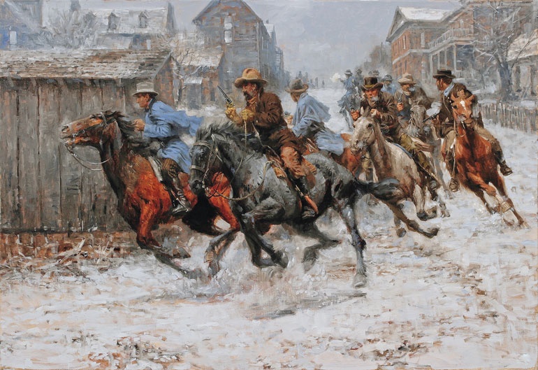 Иллюстрация к книге — Стрелки Дикого Запада. Шерифы, бандиты, ковбои, ганфайтеры [i_030.jpg]