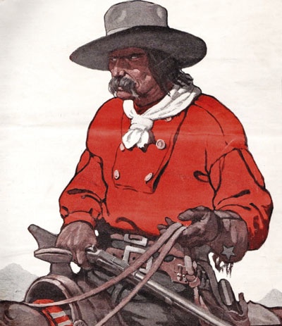 Иллюстрация к книге — Стрелки Дикого Запада. Шерифы, бандиты, ковбои, ганфайтеры [i_070.jpg]