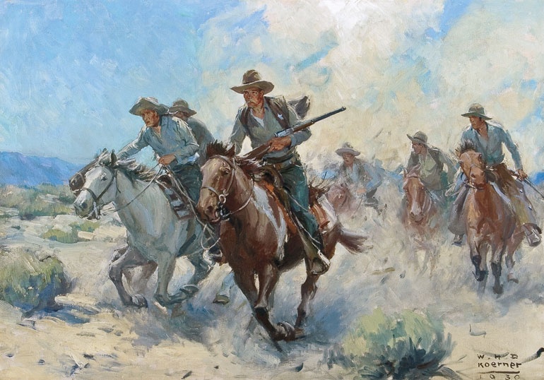 Иллюстрация к книге — Стрелки Дикого Запада. Шерифы, бандиты, ковбои, ганфайтеры [i_074.jpg]