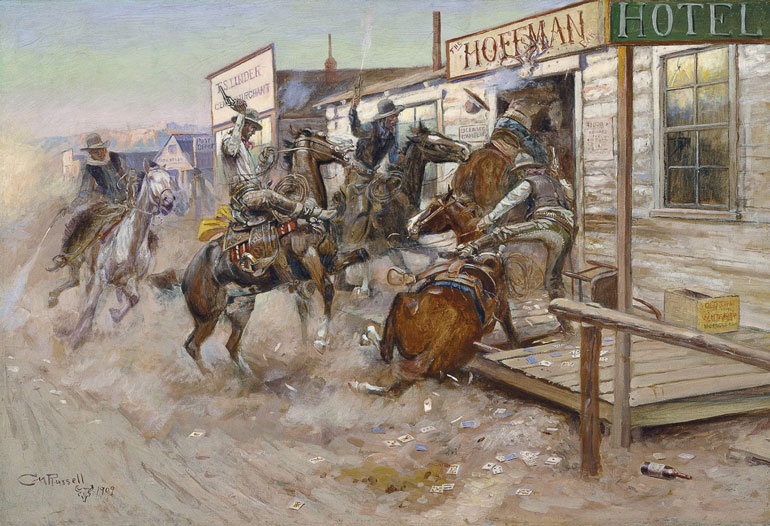 Иллюстрация к книге — Стрелки Дикого Запада. Шерифы, бандиты, ковбои, ганфайтеры [i_102.jpg]