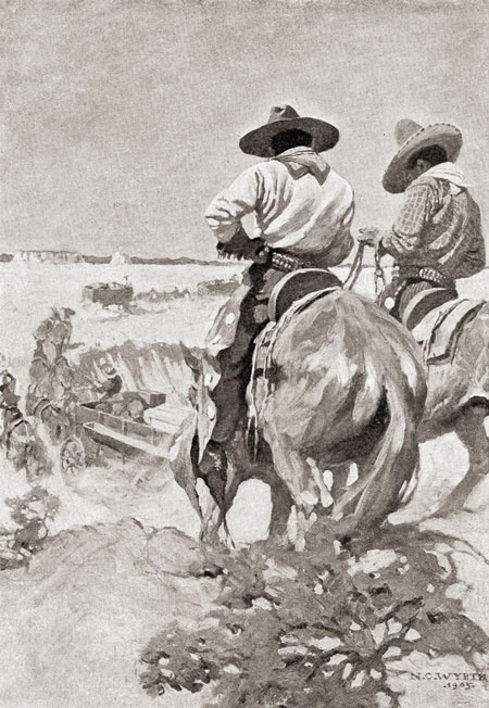 Иллюстрация к книге — Стрелки Дикого Запада. Шерифы, бандиты, ковбои, ганфайтеры [i_109.jpg]