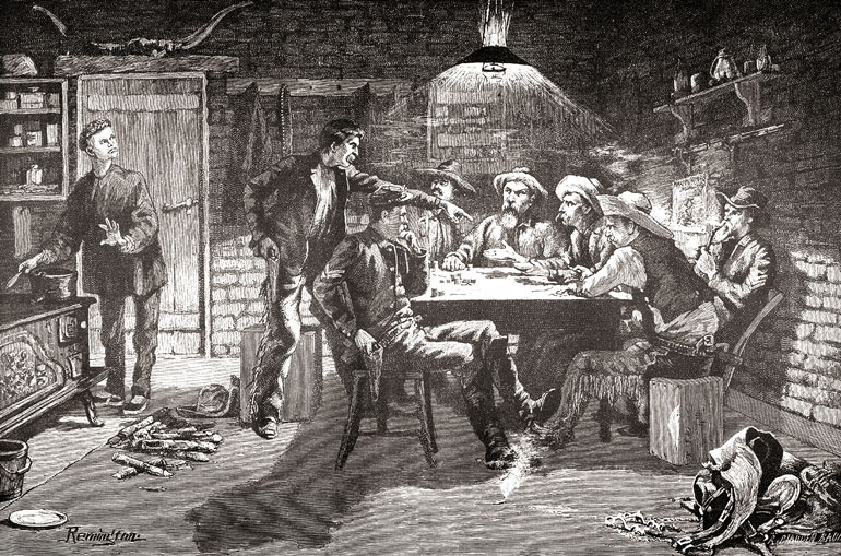 Иллюстрация к книге — Стрелки Дикого Запада. Шерифы, бандиты, ковбои, ганфайтеры [i_111.jpg]