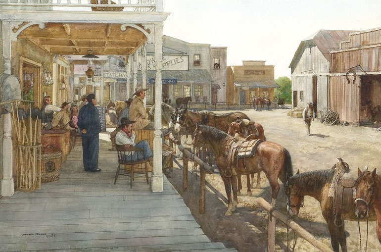 Иллюстрация к книге — Стрелки Дикого Запада. Шерифы, бандиты, ковбои, ганфайтеры [i_129.jpg]