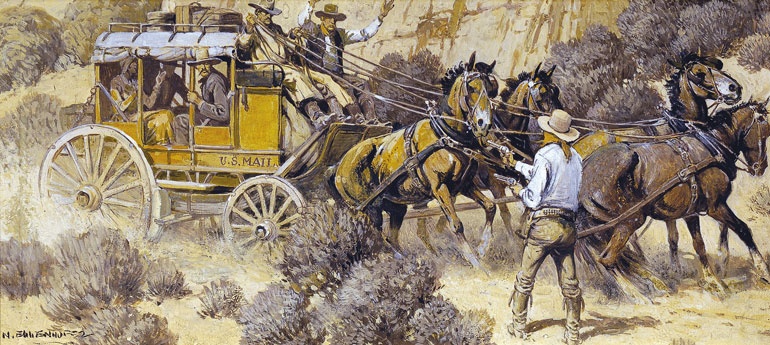 Иллюстрация к книге — Стрелки Дикого Запада. Шерифы, бандиты, ковбои, ганфайтеры [i_163.jpg]