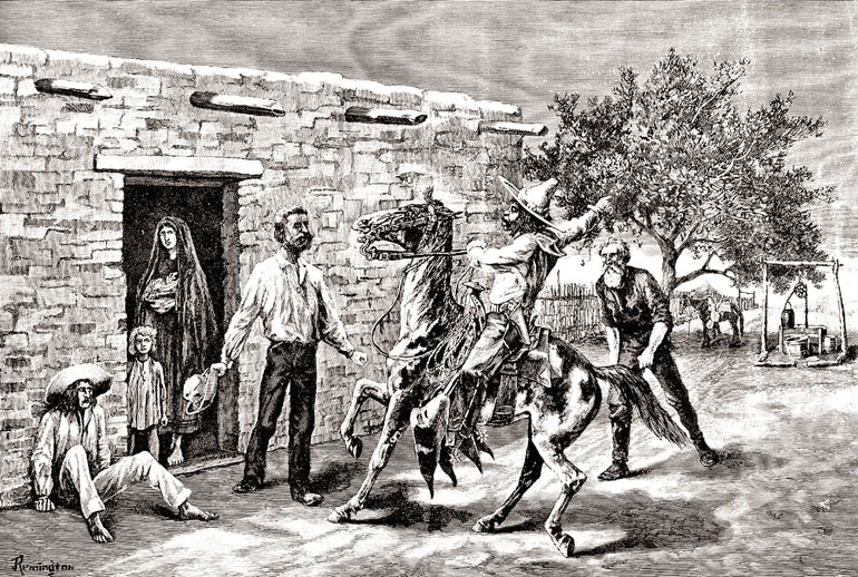 Иллюстрация к книге — Стрелки Дикого Запада. Шерифы, бандиты, ковбои, ганфайтеры [i_223.jpg]