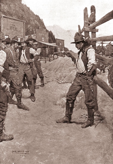 Иллюстрация к книге — Стрелки Дикого Запада. Шерифы, бандиты, ковбои, ганфайтеры [i_231.jpg]