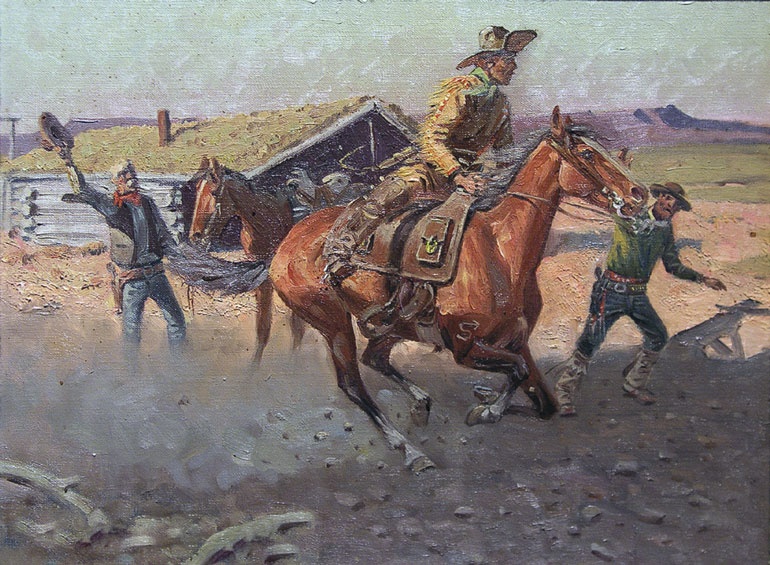 Иллюстрация к книге — Стрелки Дикого Запада. Шерифы, бандиты, ковбои, ганфайтеры [i_239.jpg]