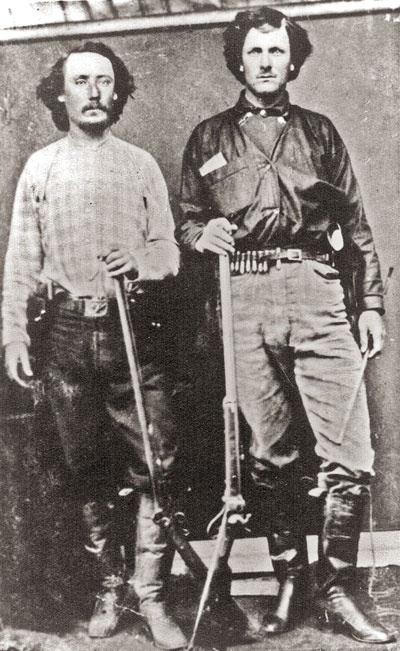 Иллюстрация к книге — Стрелки Дикого Запада. Шерифы, бандиты, ковбои, ганфайтеры [i_249.jpg]