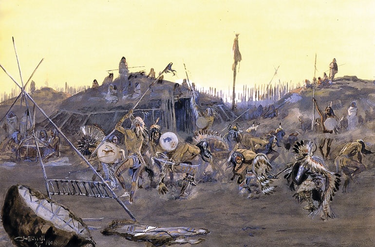 Иллюстрация к книге — Индейцы Дикого Запада в бою. &quot;Хороший день, чтобы умереть!&quot; [i_016.jpg]