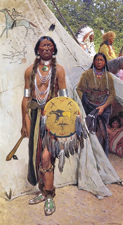 Иллюстрация к книге — Индейцы Дикого Запада в бою. &quot;Хороший день, чтобы умереть!&quot; [i_028.jpg]