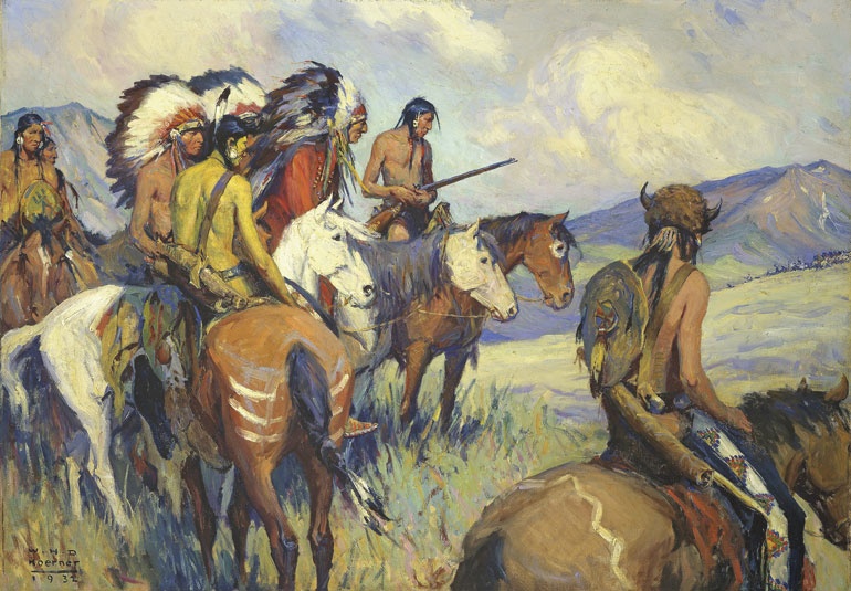 Иллюстрация к книге — Индейцы Дикого Запада в бою. &quot;Хороший день, чтобы умереть!&quot; [i_031.jpg]