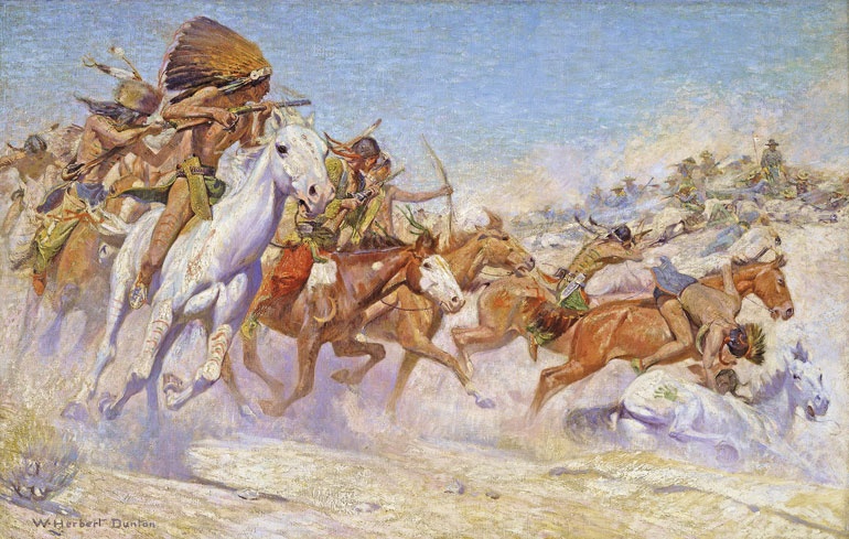 Иллюстрация к книге — Индейцы Дикого Запада в бою. &quot;Хороший день, чтобы умереть!&quot; [i_033.jpg]