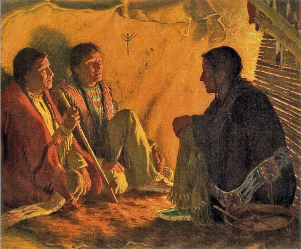 Иллюстрация к книге — Индейцы Дикого Запада в бою. &quot;Хороший день, чтобы умереть!&quot; [i_086.jpg]