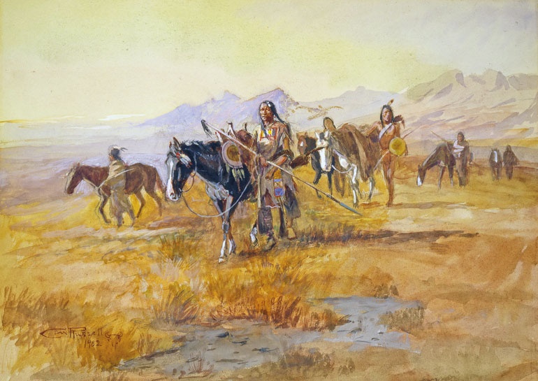 Иллюстрация к книге — Индейцы Дикого Запада в бою. &quot;Хороший день, чтобы умереть!&quot; [i_098.jpg]