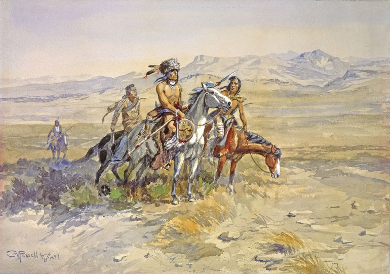 Иллюстрация к книге — Индейцы Дикого Запада в бою. &quot;Хороший день, чтобы умереть!&quot; [i_099.jpg]