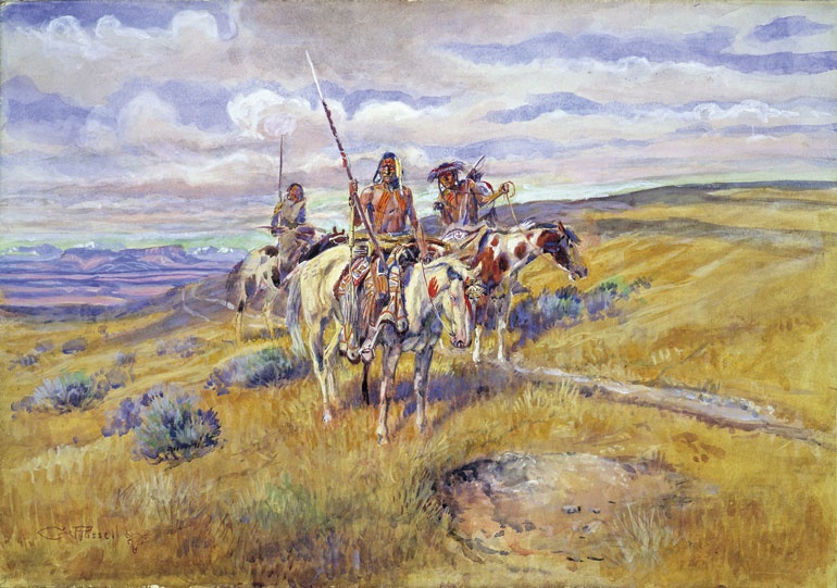 Иллюстрация к книге — Индейцы Дикого Запада в бою. &quot;Хороший день, чтобы умереть!&quot; [i_100.jpg]