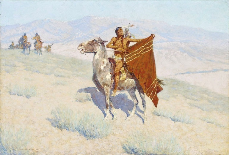 Иллюстрация к книге — Индейцы Дикого Запада в бою. &quot;Хороший день, чтобы умереть!&quot; [i_107.jpg]