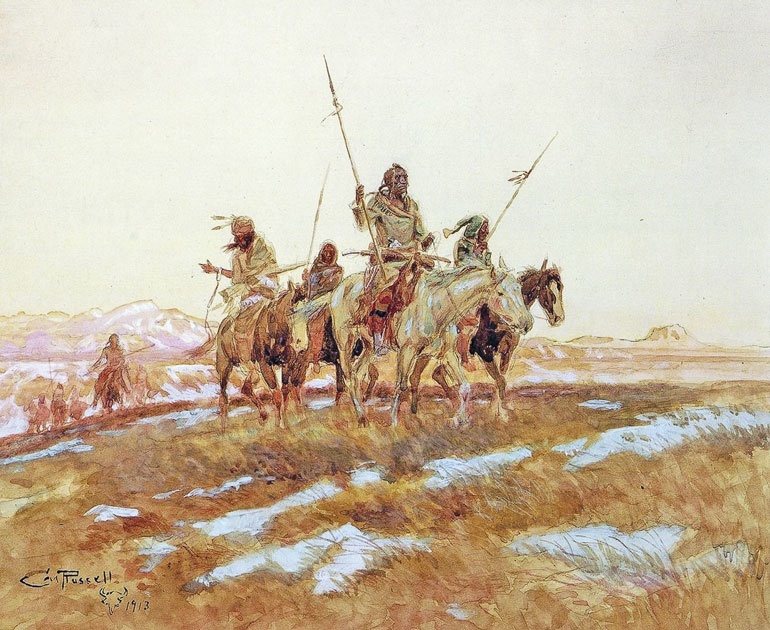 Иллюстрация к книге — Индейцы Дикого Запада в бою. &quot;Хороший день, чтобы умереть!&quot; [i_111.jpg]