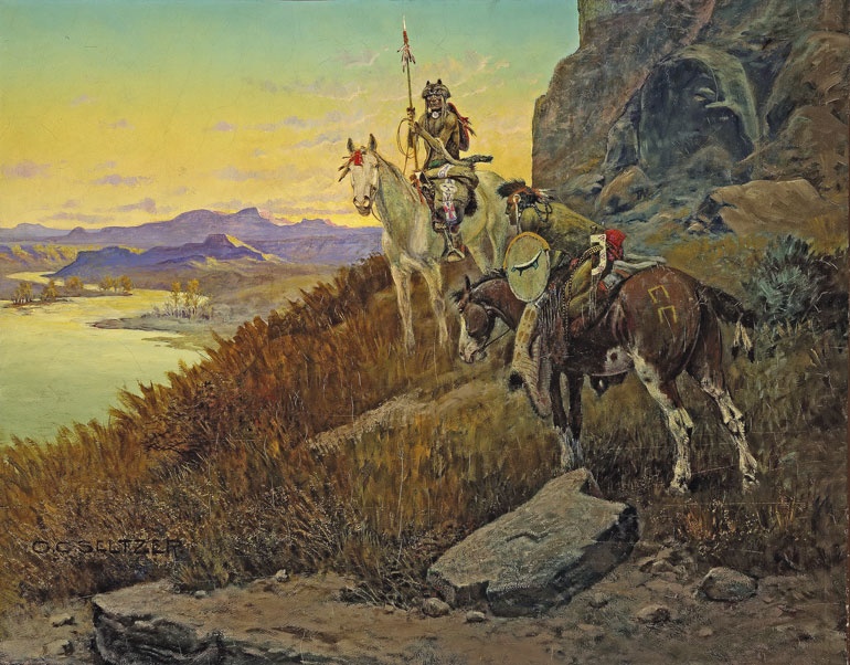 Иллюстрация к книге — Индейцы Дикого Запада в бою. &quot;Хороший день, чтобы умереть!&quot; [i_118.jpg]