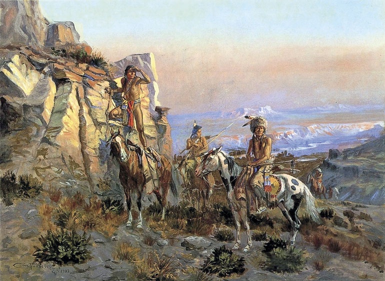 Иллюстрация к книге — Индейцы Дикого Запада в бою. &quot;Хороший день, чтобы умереть!&quot; [i_119.jpg]