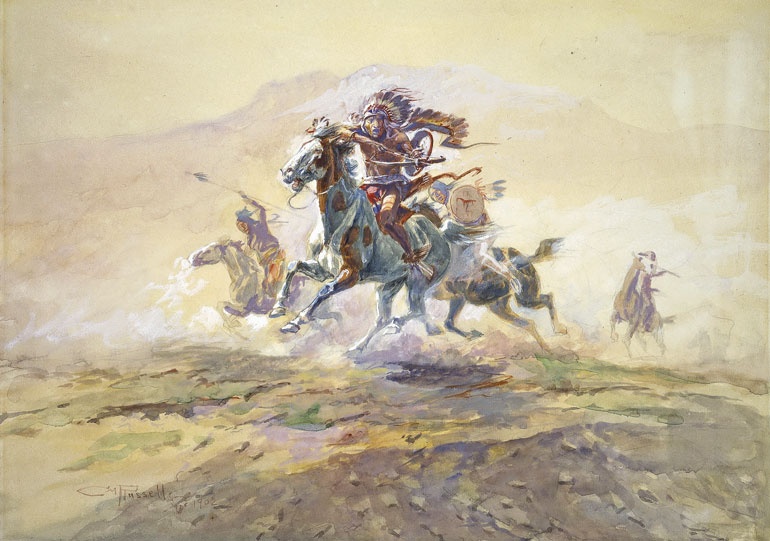 Иллюстрация к книге — Индейцы Дикого Запада в бою. &quot;Хороший день, чтобы умереть!&quot; [i_161.jpg]