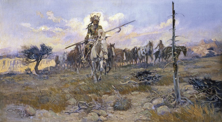 Иллюстрация к книге — Индейцы Дикого Запада в бою. &quot;Хороший день, чтобы умереть!&quot; [i_184.jpg]