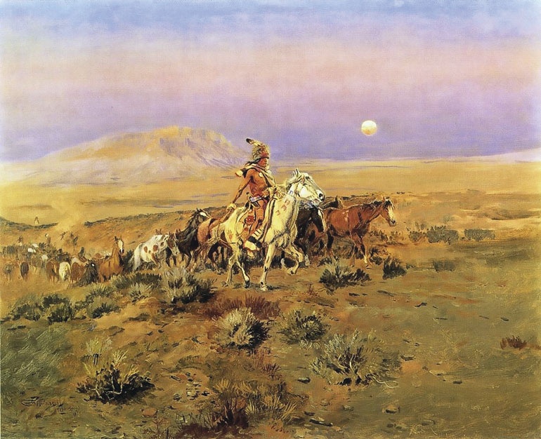 Иллюстрация к книге — Индейцы Дикого Запада в бою. &quot;Хороший день, чтобы умереть!&quot; [i_190.jpg]