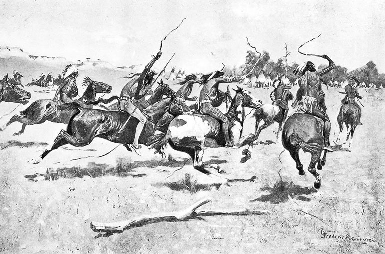 Иллюстрация к книге — Индейцы Дикого Запада в бою. &quot;Хороший день, чтобы умереть!&quot; [i_196.jpg]