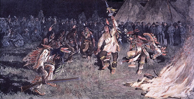 Иллюстрация к книге — Индейцы Дикого Запада в бою. &quot;Хороший день, чтобы умереть!&quot; [i_198.jpg]