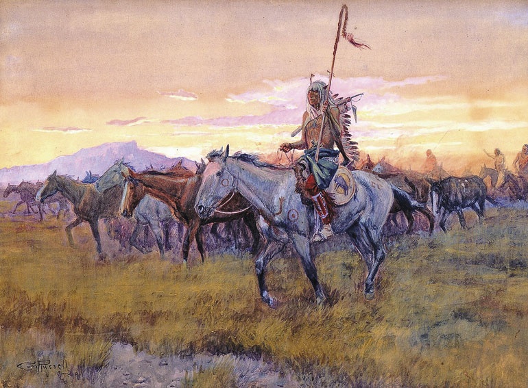 Иллюстрация к книге — Индейцы Дикого Запада в бою. &quot;Хороший день, чтобы умереть!&quot; [i_201.jpg]