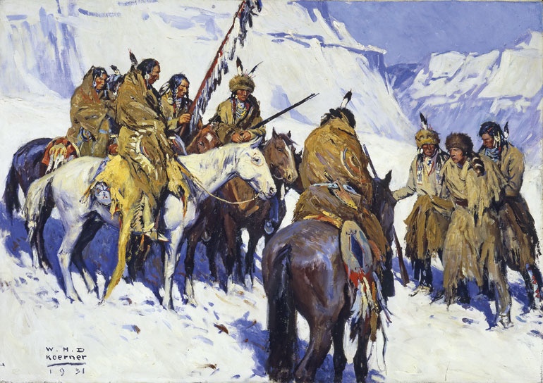 Иллюстрация к книге — Индейцы Дикого Запада в бою. &quot;Хороший день, чтобы умереть!&quot; [i_210.jpg]