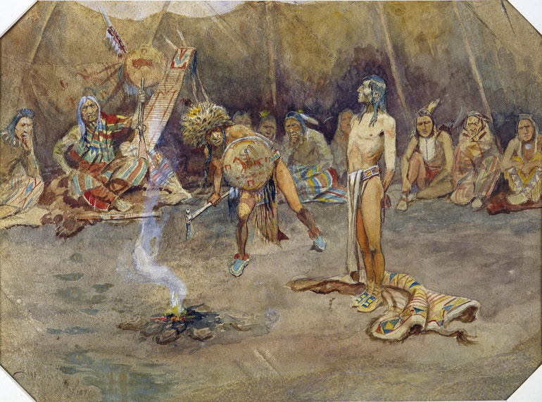 Иллюстрация к книге — Индейцы Дикого Запада в бою. &quot;Хороший день, чтобы умереть!&quot; [i_212.jpg]