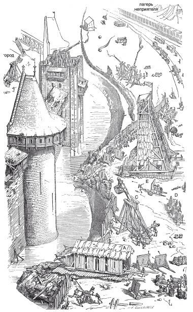 Иллюстрация к книге — Крепости и осадные орудия. Средства ведения войны в Средние века [i_020.jpg]