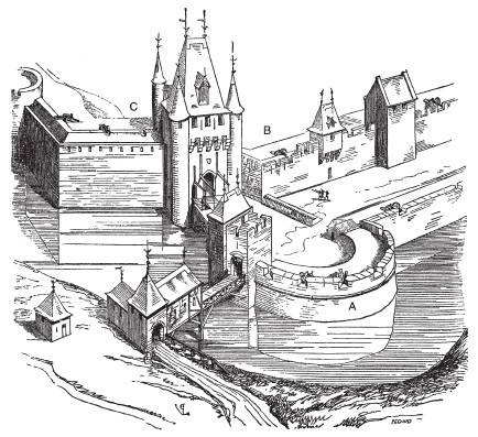 Иллюстрация к книге — Крепости и осадные орудия. Средства ведения войны в Средние века [i_117.jpg]