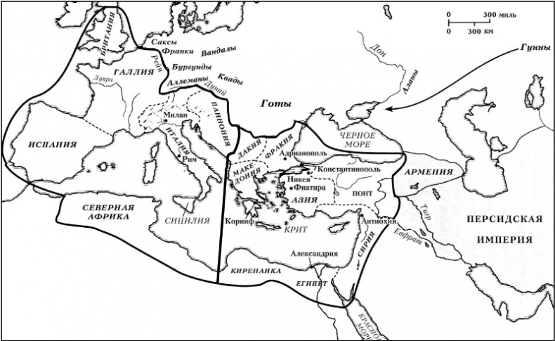 Иллюстрация к книге — История Средневекового мира. От Константина до первых Крестовых походов [i_013.jpg]