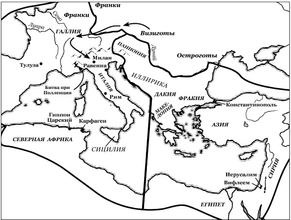 Иллюстрация к книге — История Средневекового мира. От Константина до первых Крестовых походов [i_023.jpg]