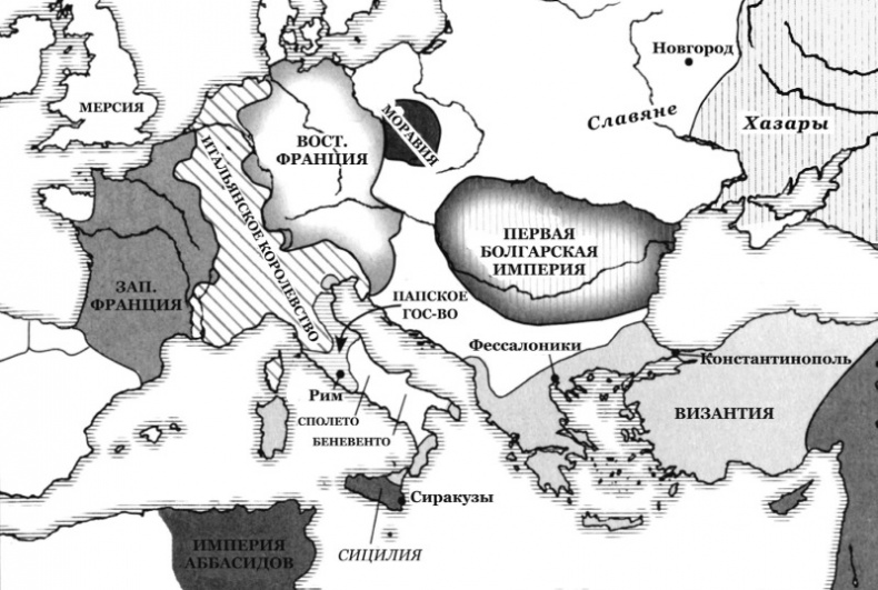Иллюстрация к книге — История Средневекового мира. От Константина до первых Крестовых походов [i_155.jpg]