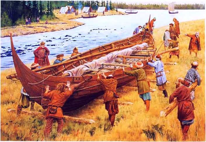 Иллюстрация к книге — Викинги. Мореплаватели, пираты и воины [i_102.jpg]