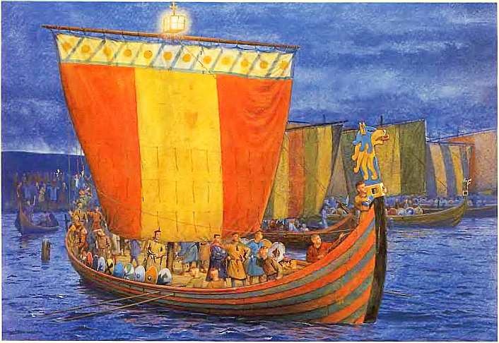 Иллюстрация к книге — Викинги. Мореплаватели, пираты и воины [i_103.jpg]