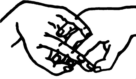 Иллюстрация к книге — Большая книга мудр. Йога для пальцев, которая даст здоровье, деньги и удачу [_181.jpg]