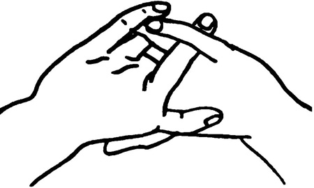 Иллюстрация к книге — Большая книга мудр. Йога для пальцев, которая даст здоровье, деньги и удачу [_213.jpg]