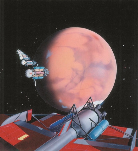 Иллюстрация к книге — Как мы будем жить на Марсе? [i_002.jpg]