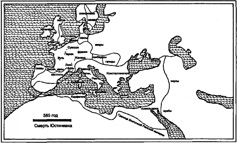 Иллюстрация к книге — Темные века. Раннее Средневековье в хаосе войн [i_019.jpg]