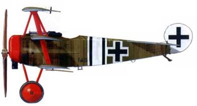 Иллюстрация к книге — Боевое применение трипланов Fokker Dr I в Первой Мировой войне [pic_127.jpg]