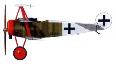 Иллюстрация к книге — Боевое применение трипланов Fokker Dr I в Первой Мировой войне [pic_129.jpg]